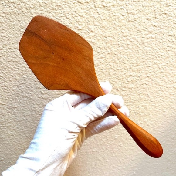 Jonathan's Spoonware Other - Cherry Wood Cooking Utensil Spatula Artisan Made Jonathan Spoon. NWT